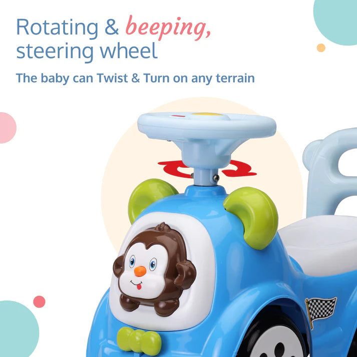 Kids Ride-on Toy Car - Monkey Theme | uSmile.toys" www.usmile.toys